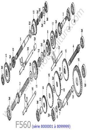 HONDA - F560-2 : Transmission