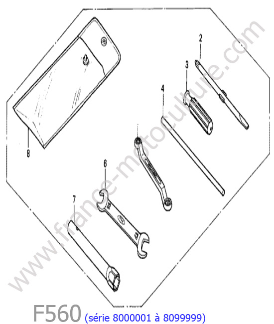 Accessoires HONDA F560-2