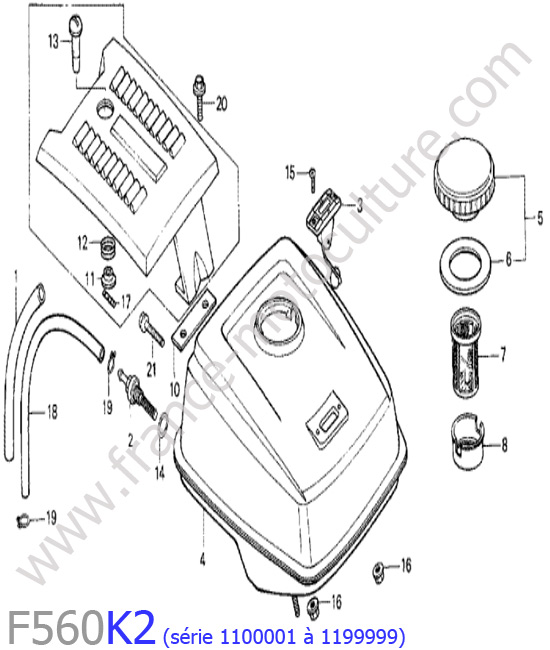 Reservoir HONDA F560K2-1