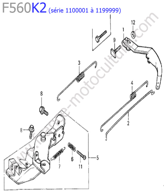 Regulateur HONDA F560K2-1