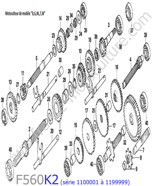 Transmission 2 HONDA F560K2-1