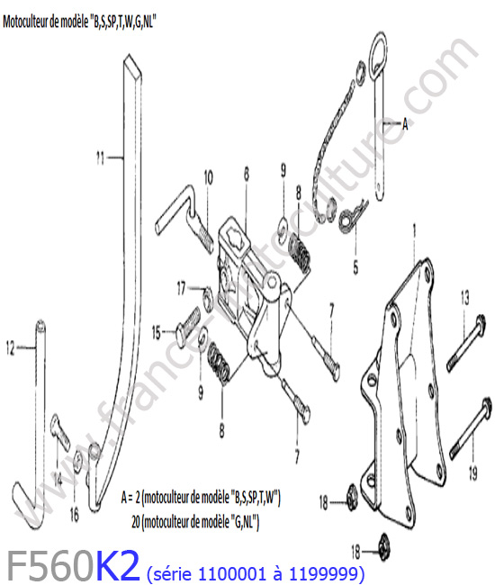 Attelage HONDA F560K2-1