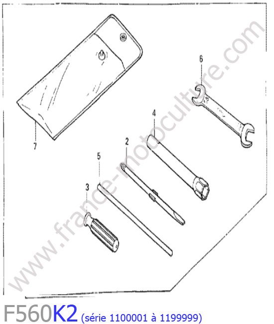 Accessoires HONDA F560K2-1
