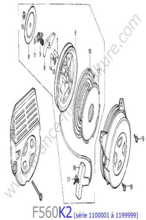 HONDA - F560K2-1 : Lanceur