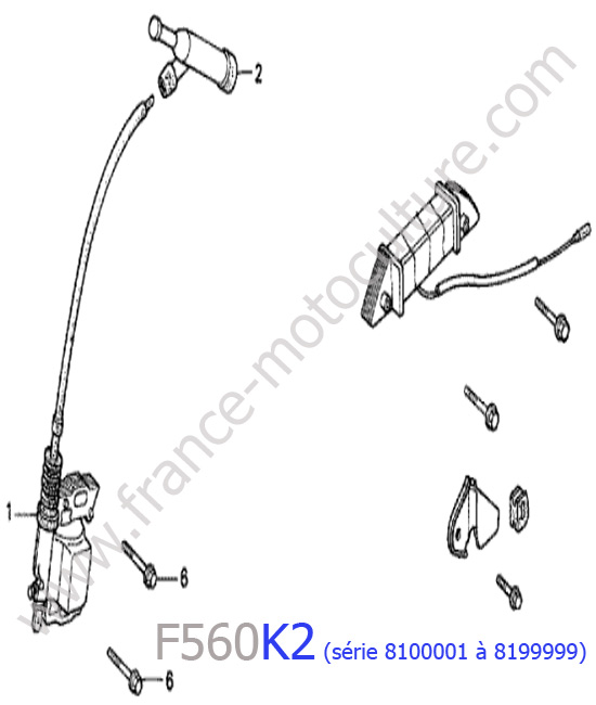 Allumage HONDA F560K2-2