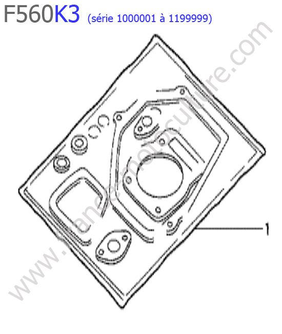 Pochette joints HONDA F560K3-1