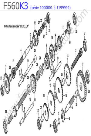 HONDA - F560K3-1 : Transmission 2
