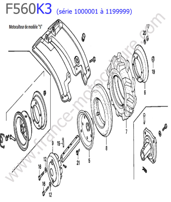 Garde-boue 2 HONDA F560K3-1