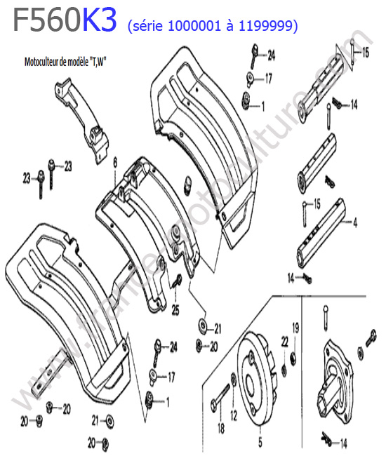 Garde-boue 3 HONDA F560K3-1