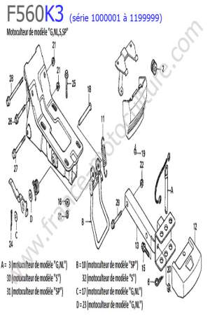 HONDA - F560K3-1 : Chassis 1