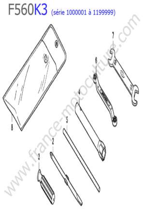 HONDA - F560K3-1 : Accessoires