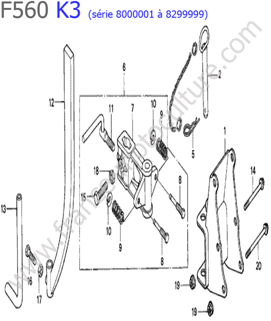 Attelage HONDA F560K3-2