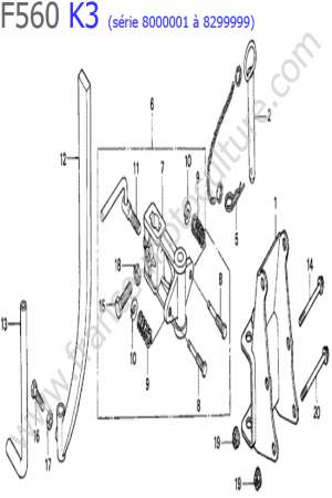 HONDA - F560K3-2 : Attelage