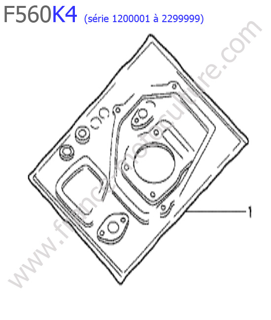 Pochette joints HONDA F560K4-1