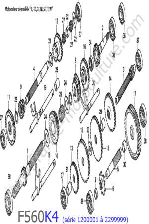 HONDA - F560K4-1 : Transmission 2