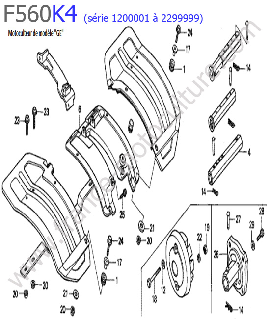 Garde-boue 3 HONDA F560K4-1