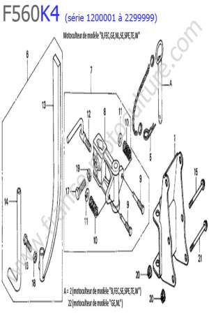 HONDA - F560K4-1 : Attelage