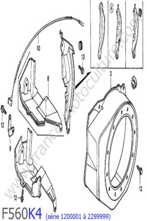 HONDA - F560K4-1 : Carter lanceur