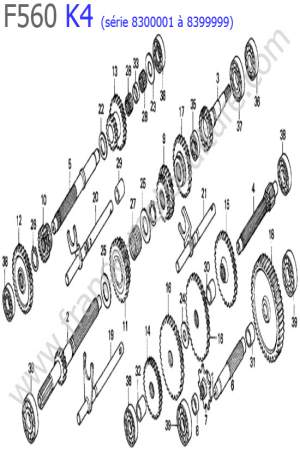 HONDA - F560K4-2 : Transmission