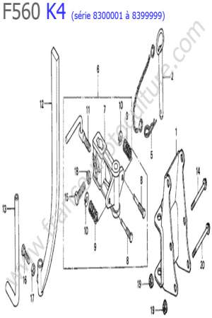 HONDA - F560K4-2 : Attelage