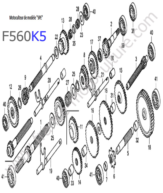 Transmission 2 HONDA F560K5