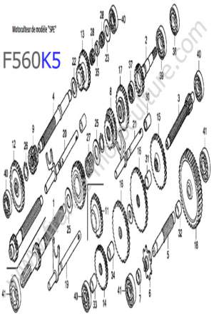 HONDA - F560K5 : Transmission 2