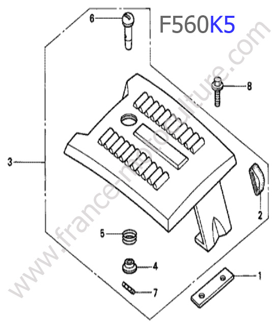 Carter superieur HONDA F560K5