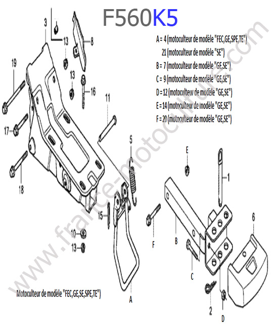 Chassis HONDA F560K5