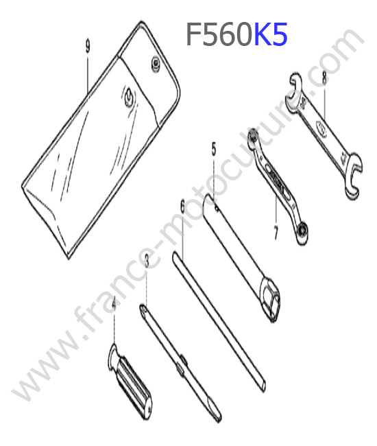 Accessoires HONDA F560K5