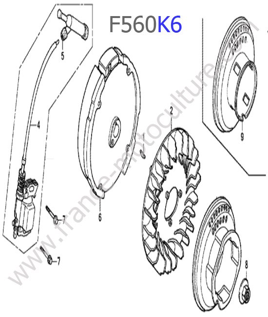 Allumage HONDA F560K6
