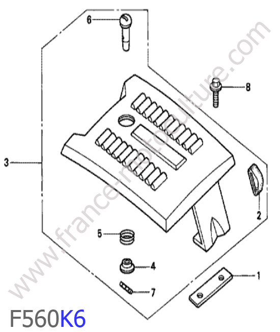 Carter superieur HONDA F560K6