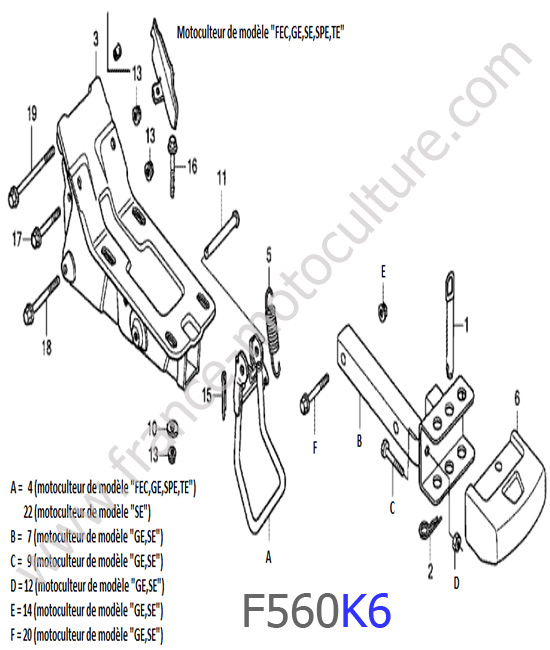 Chassis HONDA F560K6