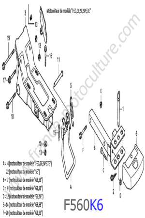 HONDA - F560K6 : Chassis