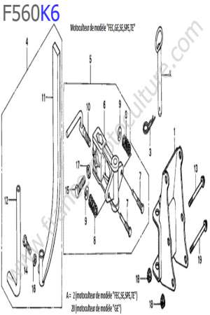 HONDA - F560K6 : Attelage