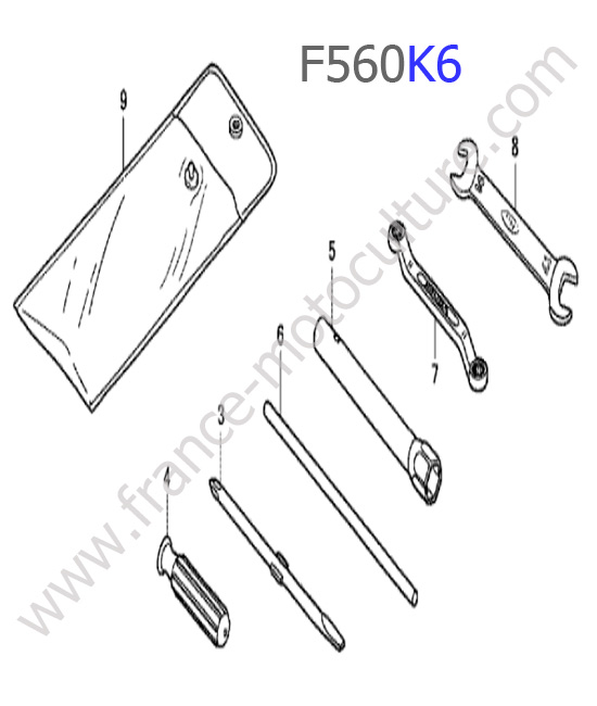 Accessoires HONDA F560K6
