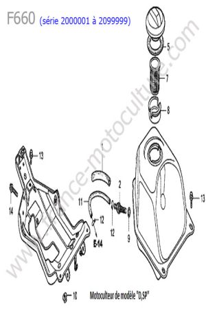 HONDA - F660-1 : Reservoir