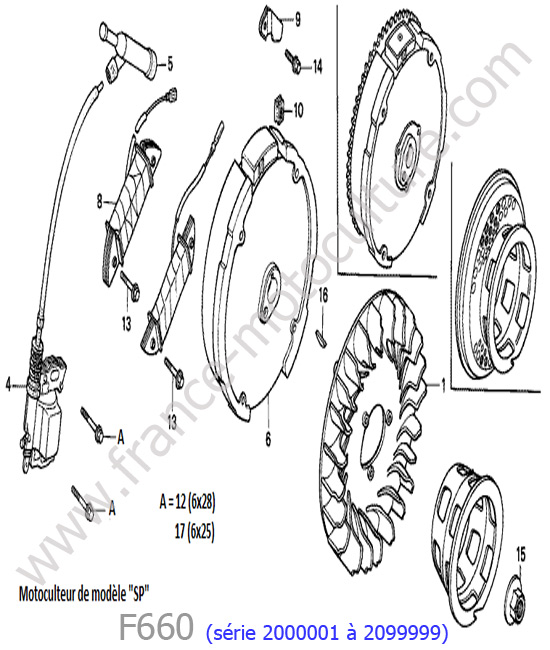 Allumage 1 HONDA F660-1