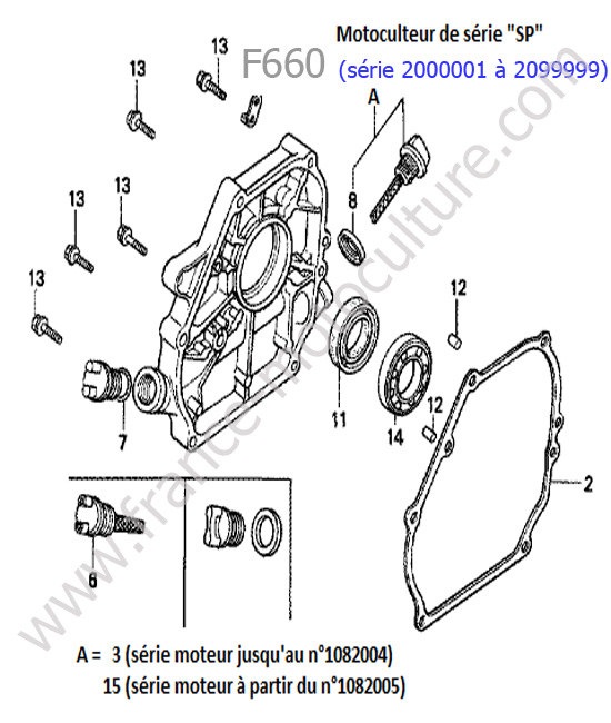 Carter inferieur 1 HONDA F660-1