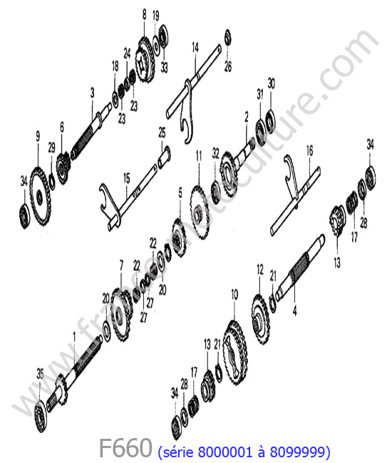 Transmission HONDA F660-2