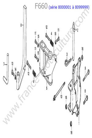 HONDA - F660-2 : Attelage
