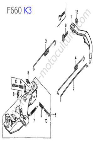 HONDA - F660K3 : Regulateur