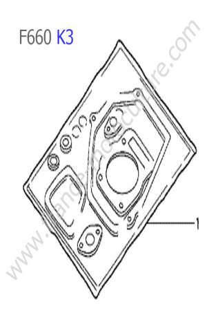 HONDA - F660K3 : Pochette joints