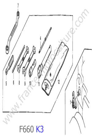 HONDA - F660K3 : Accessoires