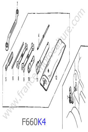 HONDA - F660K4 : Accessoires