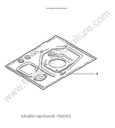 HONDA - F660K5 : Pochette joints - K5