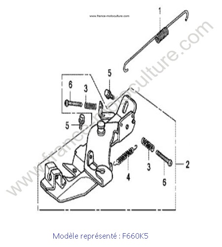 Regulateur 1 - K5 HONDA F660K5