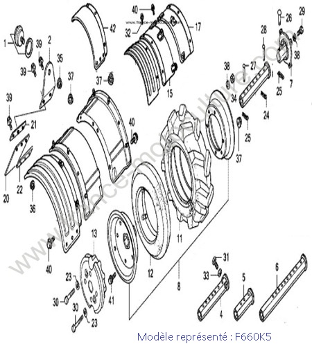 Carters - K5 HONDA F660K5