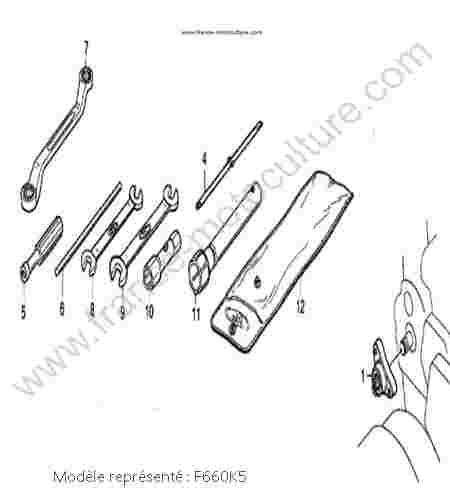 HONDA - F660K5 : Outils - K5