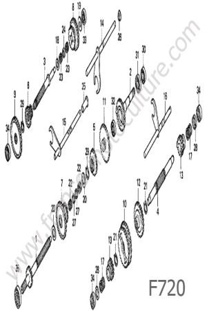 HONDA - F720 : Transmission