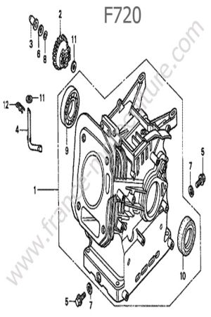 HONDA - F720 : Bloc moteur - K2